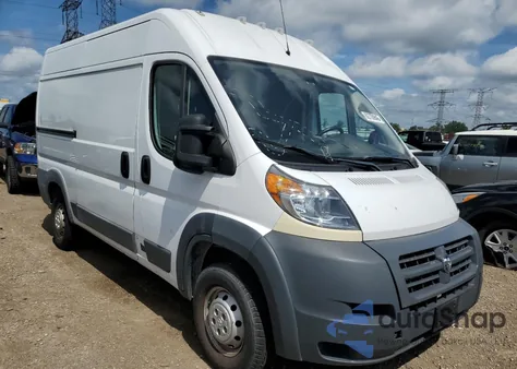 2018 Ram Promaster 2500 2500 High z USA, uszkodzony, nr VIN 3C6TRVCG8JE113090